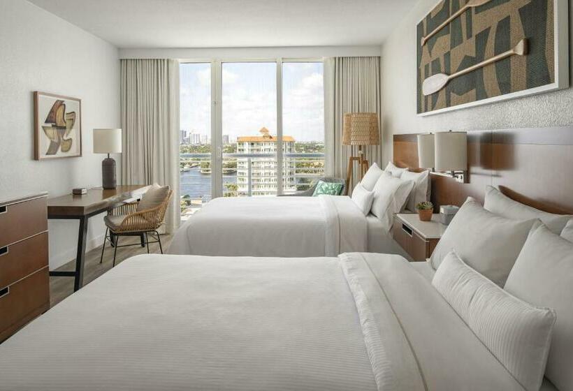 ２ダブルベッドのスタンダードルーム, The Westin Fort Lauderdale Beach Resort