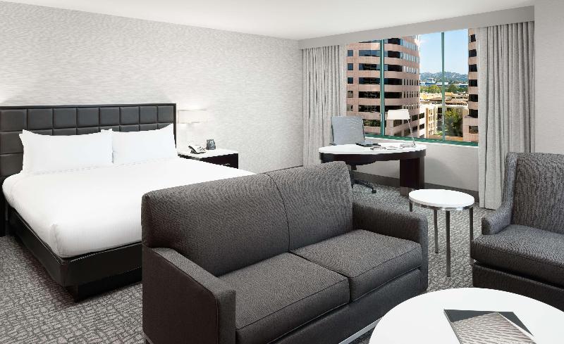 스탠다드 룸 킹사이즈 침대, Hilton Woodland Hills / Los Angeles