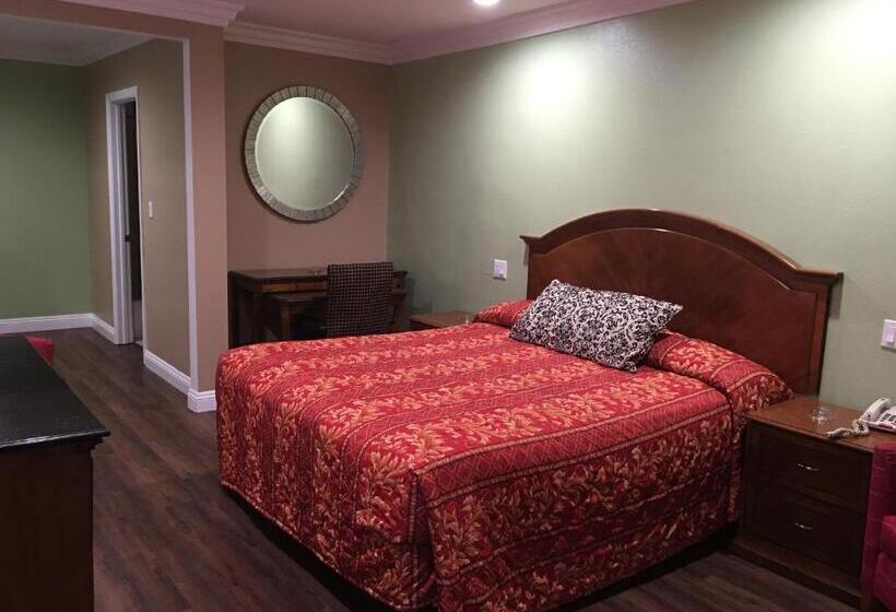 스탠다드 룸 킹사이즈 침대, American Inn & Suites Lax