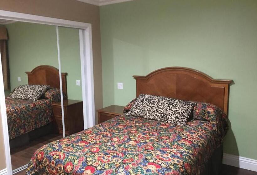 침실 2개 스위트, American Inn & Suites Lax