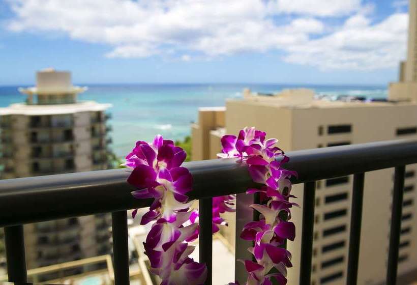 스탠다드 룸 측면 바다 전망, Waikiki Resort