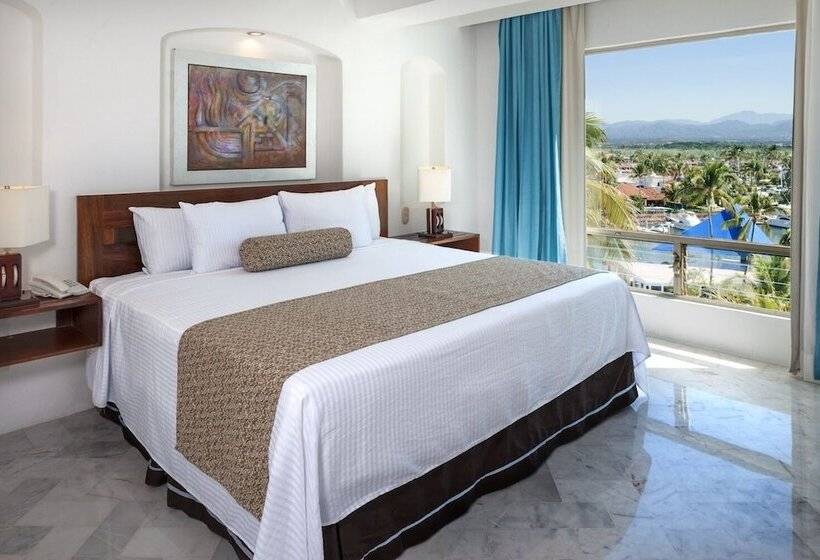 اتاق استاندارد با تخت بزرگ, Vamar Vallarta Marina & Beach Resort