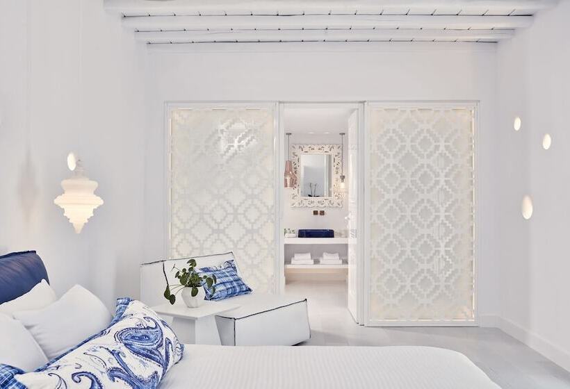 سوییت سینیور با چشم‌انداز دریا, Katikies Mykonos - The Leading Hotels Of The World