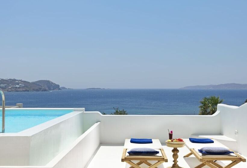 Люкс Вид на Море, Katikies Mykonos - The Leading Hotels Of The World