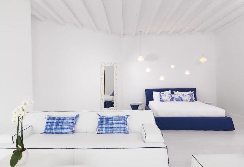 Люкс Вид на Море, Katikies Mykonos - The Leading Hotels Of The World