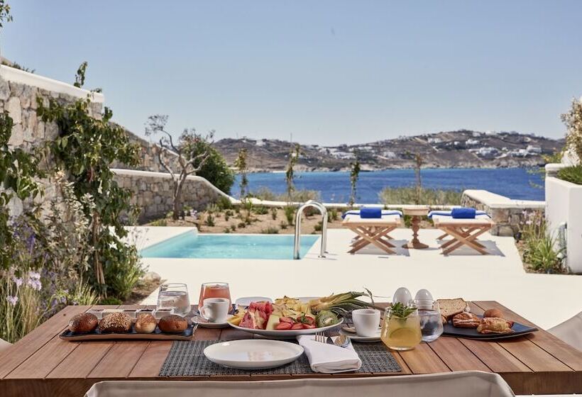 سوئیت مستر با چشم‌انداز دریا, Katikies Mykonos - The Leading Hotels Of The World
