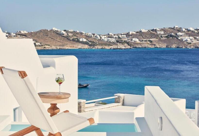 سوییت سینیور با چشم‌انداز دریا, Katikies Mykonos - The Leading Hotels Of The World