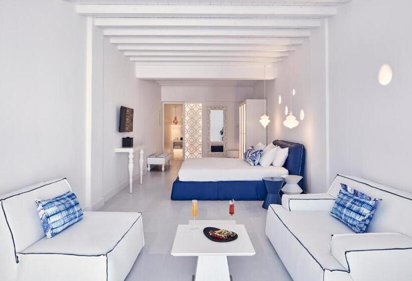 Люкс Сеньор Вид на Море, Katikies Mykonos - The Leading Hotels Of The World