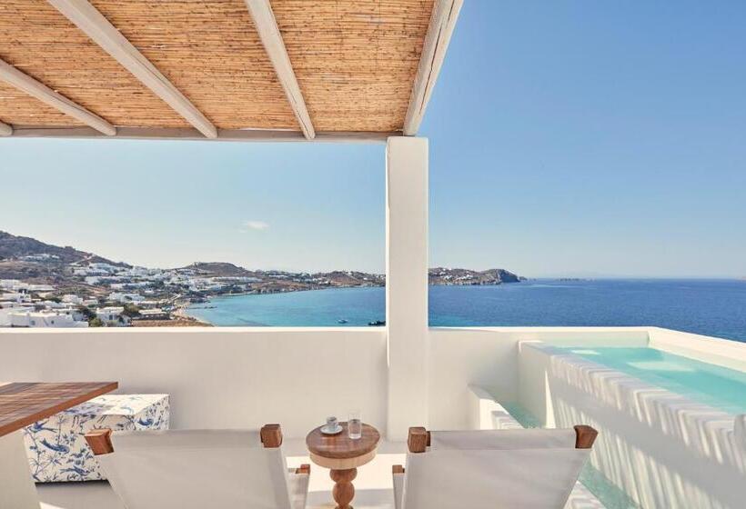 Люкс Сеньор Вид на Море, Katikies Mykonos - The Leading Hotels Of The World