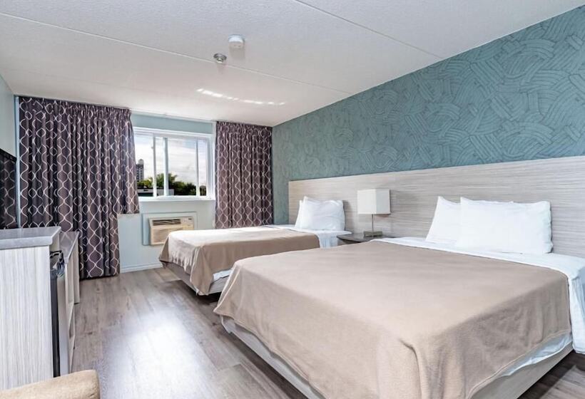 ２ダブルベッドのスタンダードルーム, Motel 6 Niagara Falls, On – Near The Falls