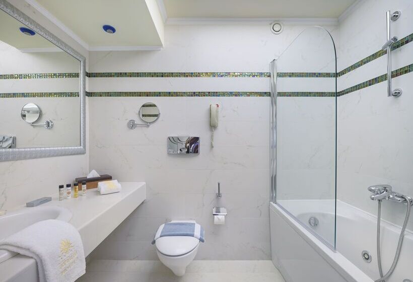 스탠다드 룸 측면 바다 전망, Atrium Palace Thalasso Spa Resort And Villas
