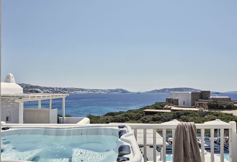 Люкс Вид на Море с Гидромассажем, Mykonos Princess