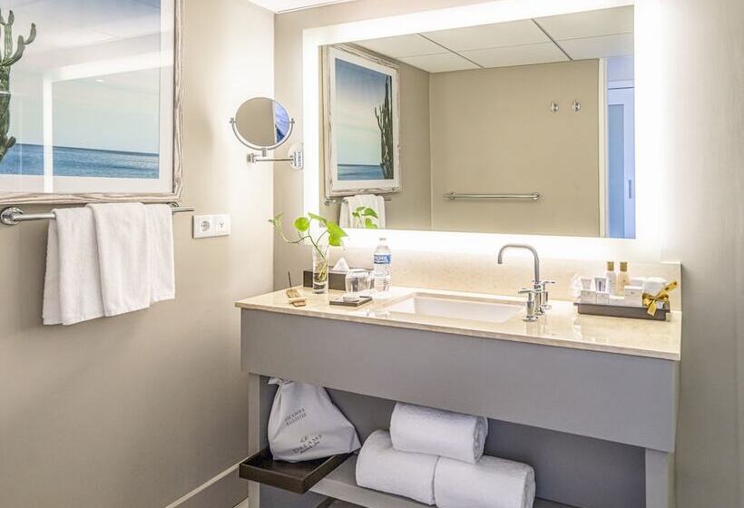 전망 디럭스룸 킹침대, Dreams Curacao Resort, Spa & Casino   All Inclusive