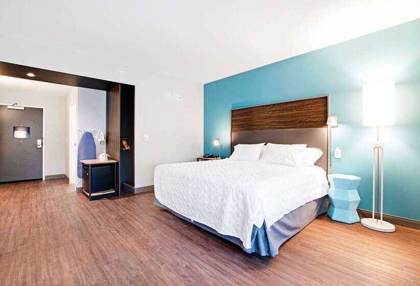 Quarto Standard Cama King para Deficientes, Hilton Garden Inn Chicago Downtown South Loop