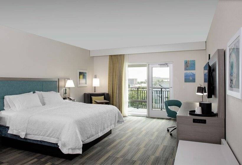 스탠다드 룸 더블 침대, Hampton Inn Dunedin