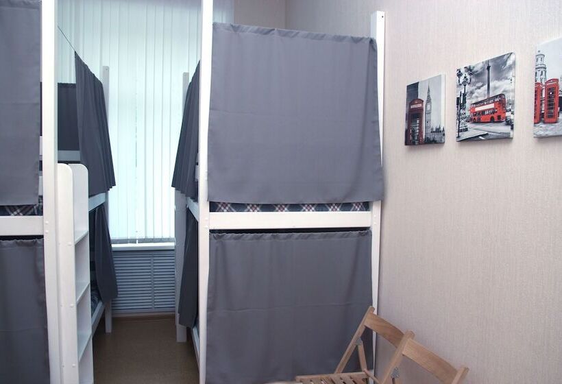 تختخواب در اتاق مشترک, Adres Hostel