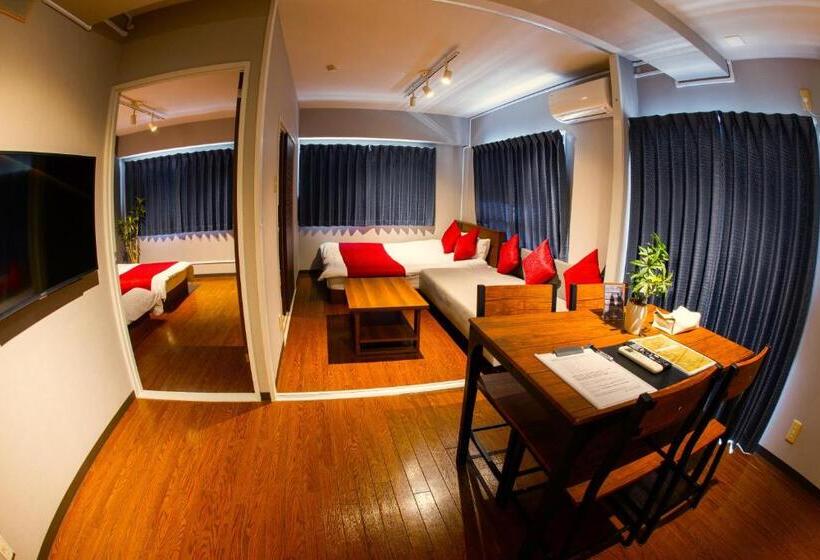 2 Schlafzimmer Apartment, E Stay Namba