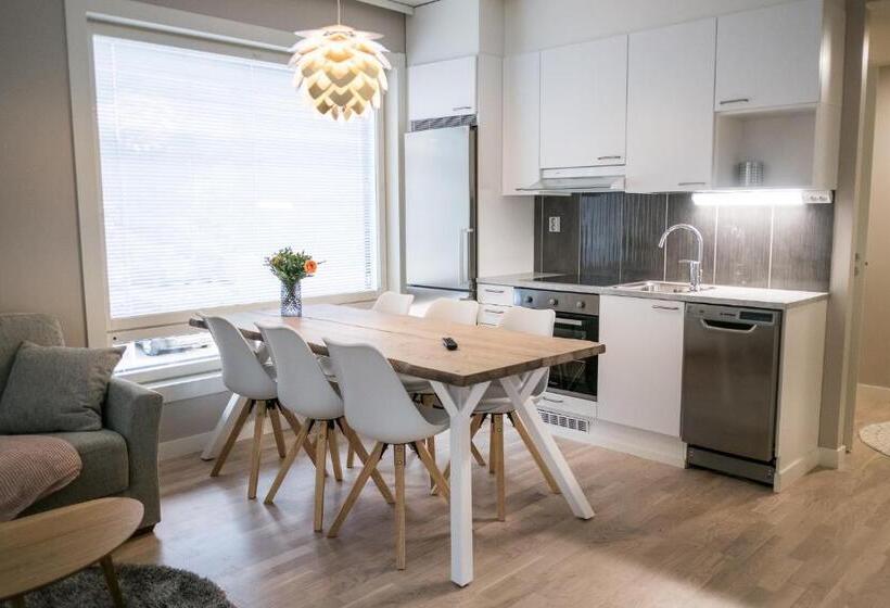 Апартаменты 2 Спальни, Santasport Apartment