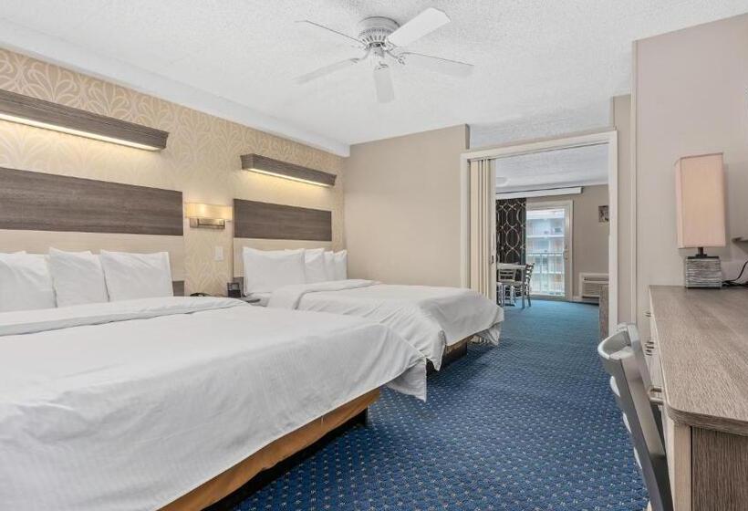 2 Bedroom Suite Pool View, Adventurer Oceanfront Inn