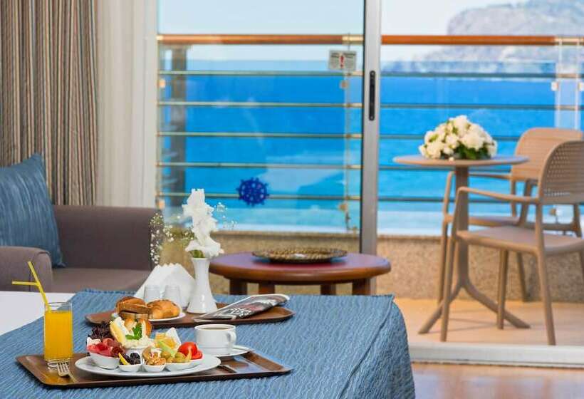 측면 바다 전망 스탠다드 3인룸, Grand Kaptan Hotel   All Inclusive