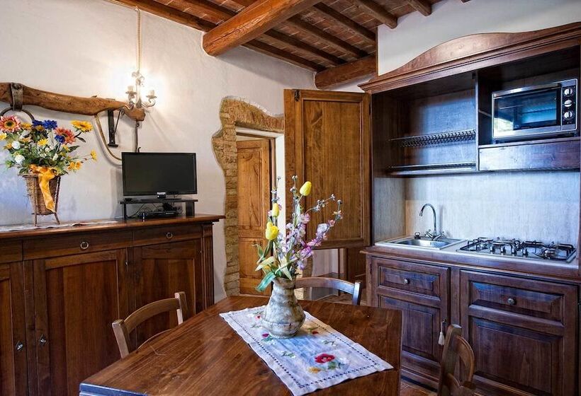 １ベッドルームアパートメント, Agriturismo Palazzo Conti   B