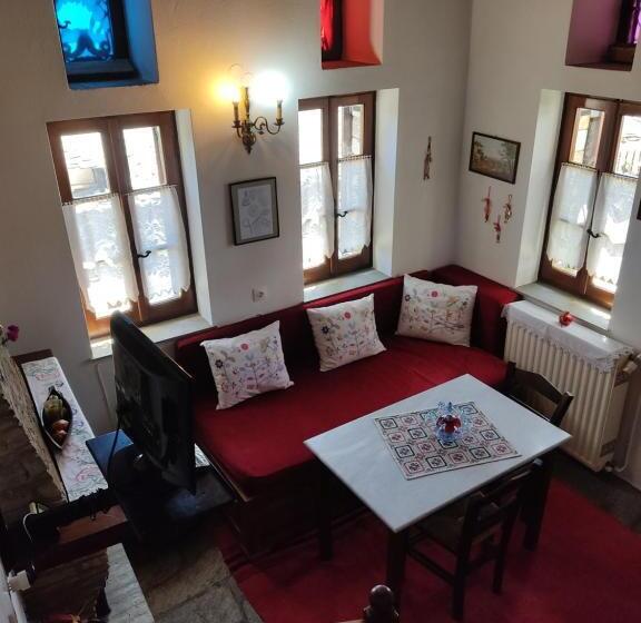 اتاق سوپریور با چشم‌انداز دریا, Archontiko Repana   Makrinitsa Stone Retreat