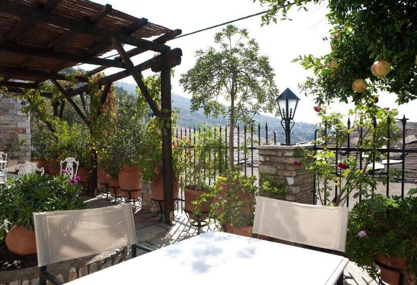 اتاق کلاسیک با چشم‌انداز دریا, Archontiko Repana   Makrinitsa Stone Retreat