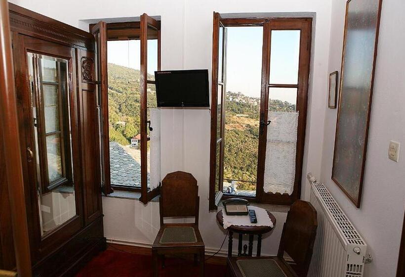 اتاق استاندارد با چشم‌انداز دریا, Archontiko Repana   Makrinitsa Stone Retreat