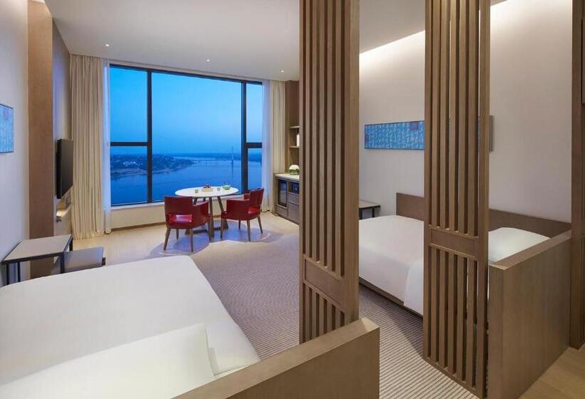 اتاق استاندارد با چشم‌انداز رودخانه, Hyatt Regency Zhuzhou