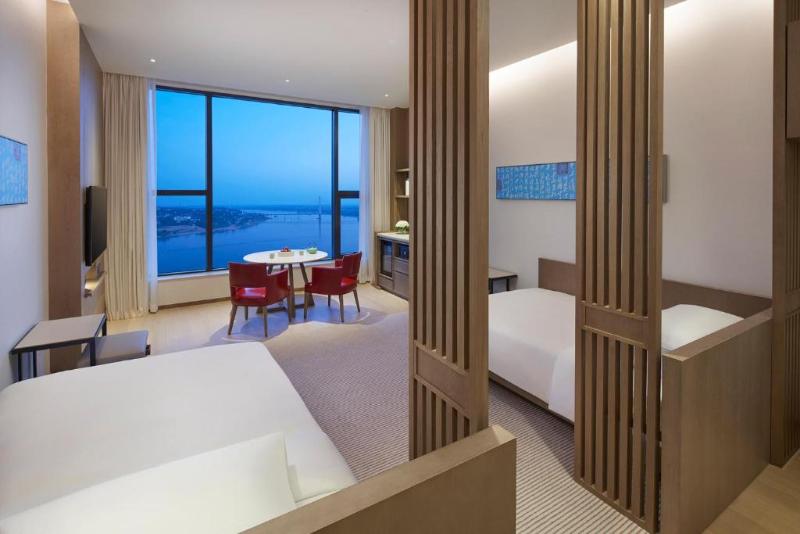 اتاق استاندارد با چشم‌انداز رودخانه, Hyatt Regency Zhuzhou