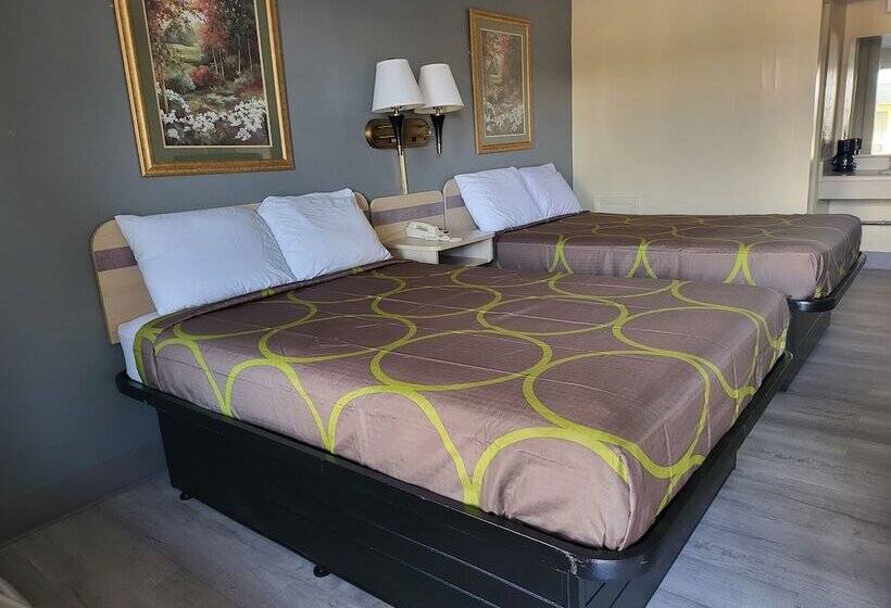 스탠다드 룸 더블 침대 2개, Budget Host Inn Bristol