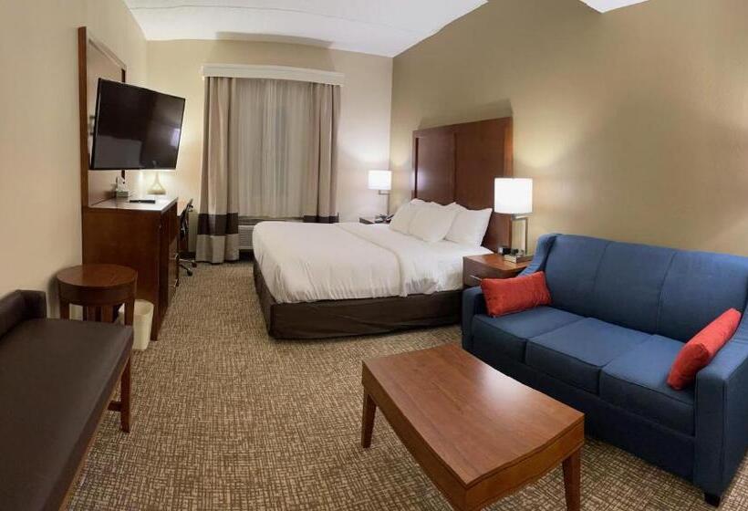Люкс Кровать Кинг, Wingate By Wyndham Pittsburgh West Mifflin