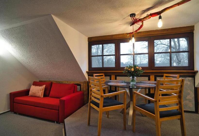 Standard studio with lake view, Luisenhof
