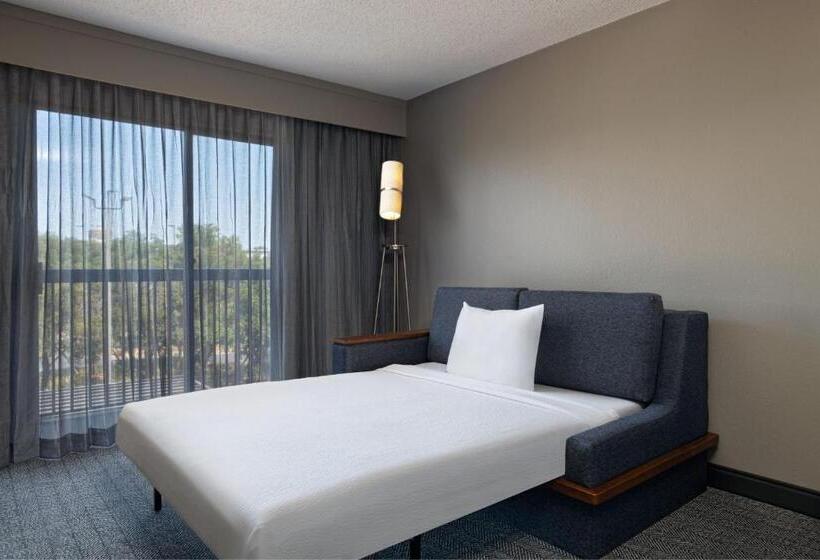 اتاق لوکس با تخت بزرگ, Courtyard By Marriott Austin The Domain Area