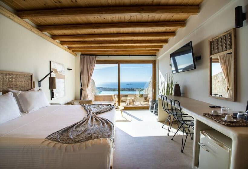 套房配有游泳池, Mythic Paros , Adults Only