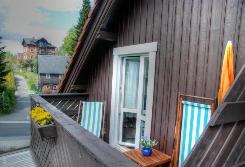 Номер Стандарт с Балконом, Pension & Café Abendröte