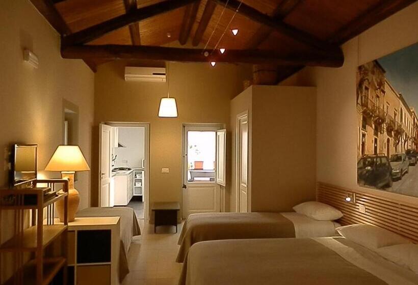 آپارتمان 1 خوابه با تراس, B&b Re Umberto