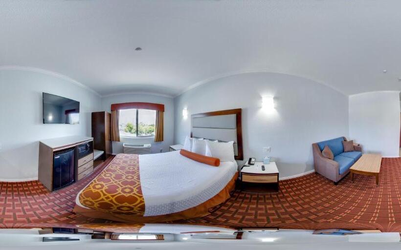 带大床的标准间, Rodeway Inn & Suites Pasadena
