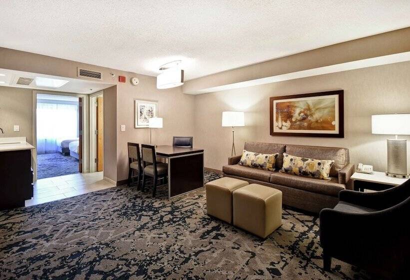 Номер Стандарт 2 Двуспальные Кровати, Embassy Suites By Hilton Raleigh Durham Research Triangle