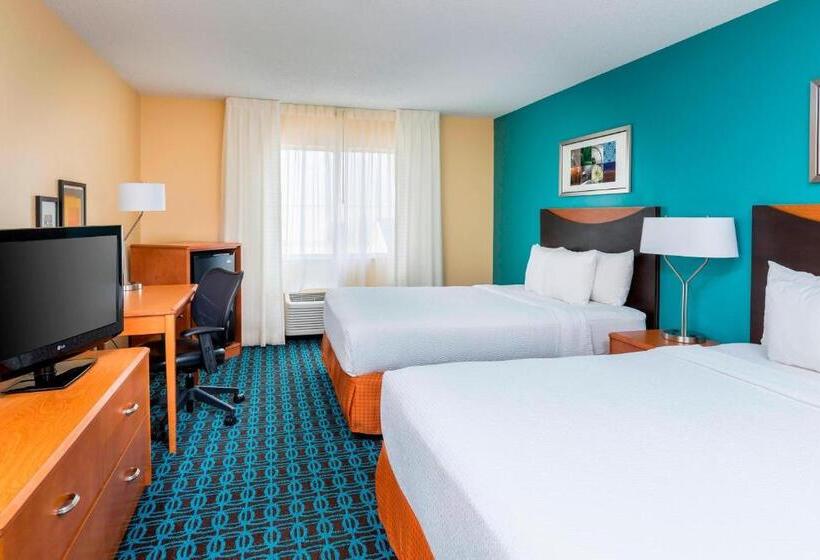 Номер Стандарт, Fairfield Inn & Suites Lincoln