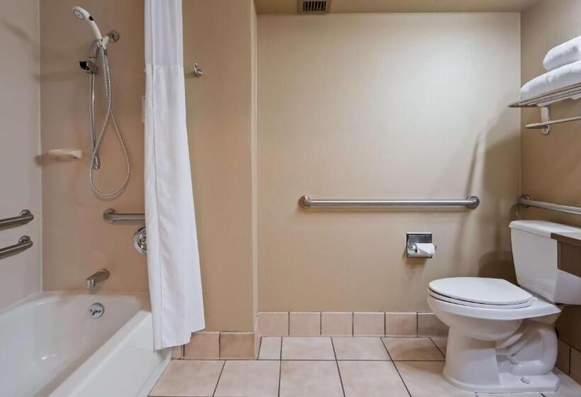 适合残疾人士使用的带超级大床的标准间, Best Western Delta Inn