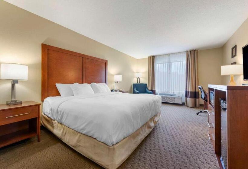 Номер Стандарт Кровать Кинг Адаптированный для Инвалидов, Comfort Inn & Suites Black River Falls I94