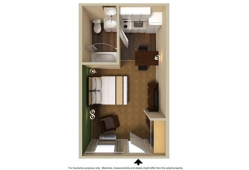 Студия Стандарт, Extended Stay America Suites  San Jose  Sunnyvale