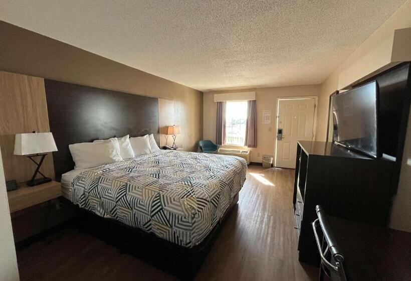 غرفة قياسية سرير كينج لذوى الإحتياجات الخاصة, Motel 6 Georgetown, Sc Marina