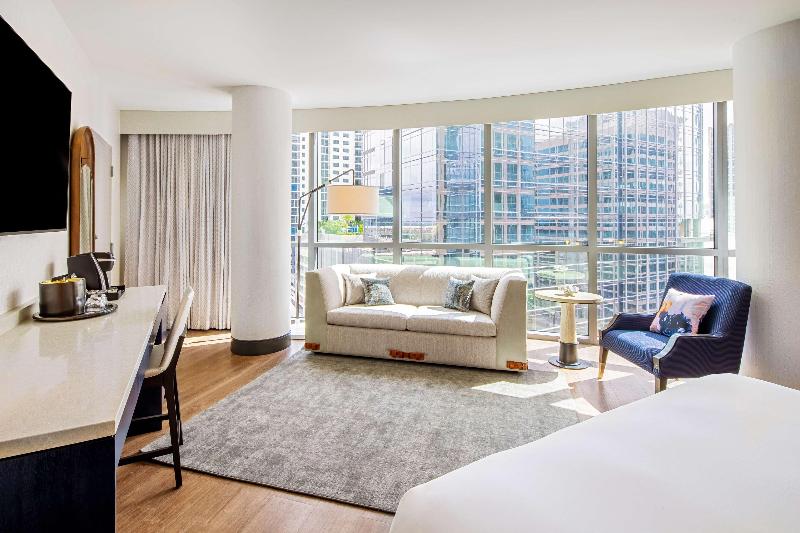 キングサイズベッドのデラックスルーム, Hyatt Centric Las Olas Fort Lauderdale