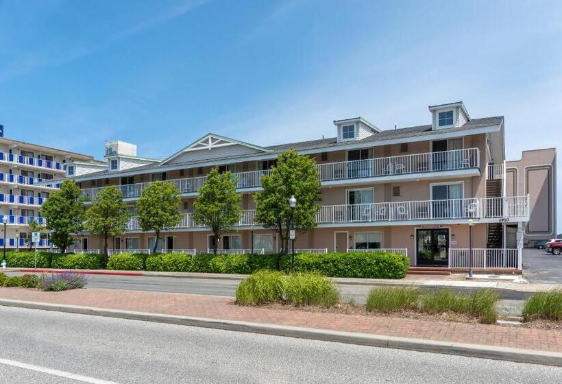 ２ダブルベッドのスタンダードルーム, Quality Inn Ocean City Beachfront