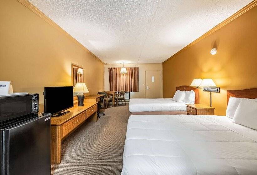 Номер Стандарт 2 Двуспальные Кровати, Americas Best Value Inn St. Marys