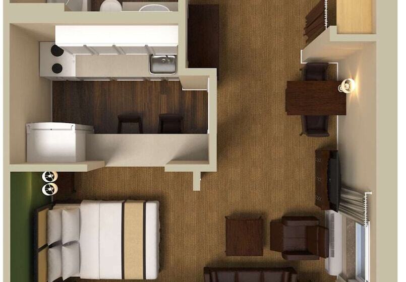 디럭스 스튜디오, Extended Stay America Suites  Wichita  East