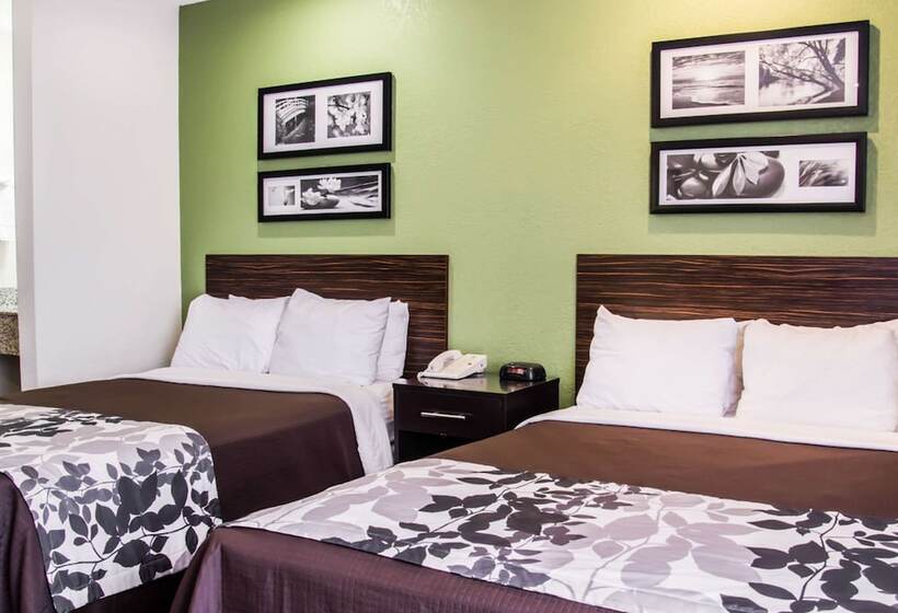 Номер Стандарт 2 Двуспальные Кровати, Sleep Inn Concord  Kannapolis