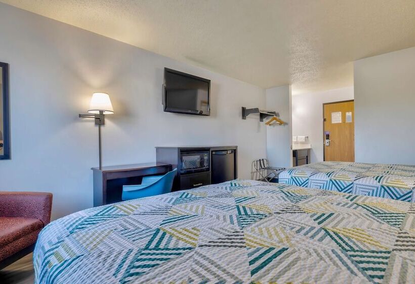 Номер Стандарт 2 Двуспальные Кровати, Motel 6 Stuart, Ia
